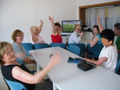 Sommerfest bei 37 Grad im Schatten