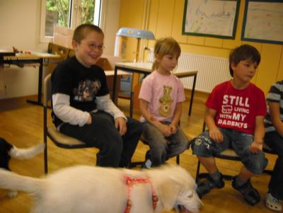 Besuch in der Körperbehindertenschule